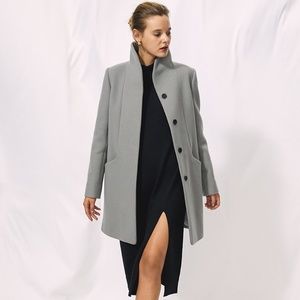 Wilfred Cocoon Wool Coat